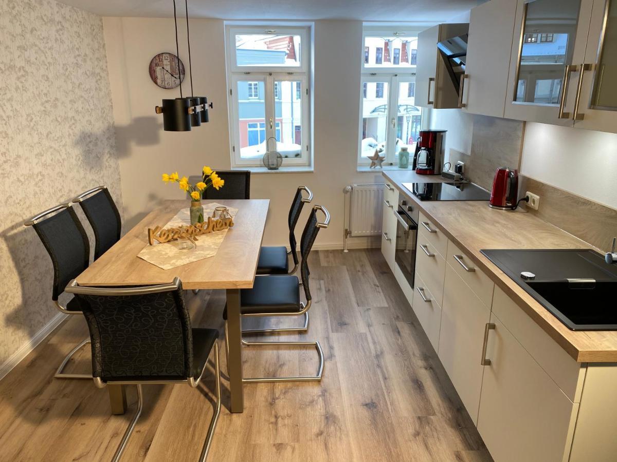 Appartamento Zum Mathildenbrunnen Quedlinburg Esterno foto